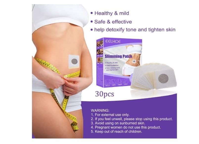 Slimming Body Patches for Effortless Weight Management Belly Button Stickers (30 Patches)